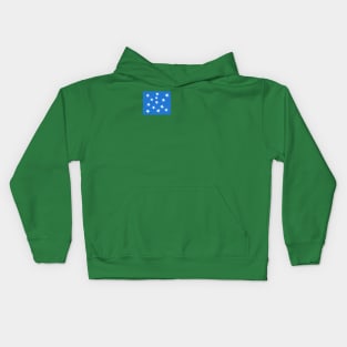 Green Mountain Boys Flag Kids Hoodie